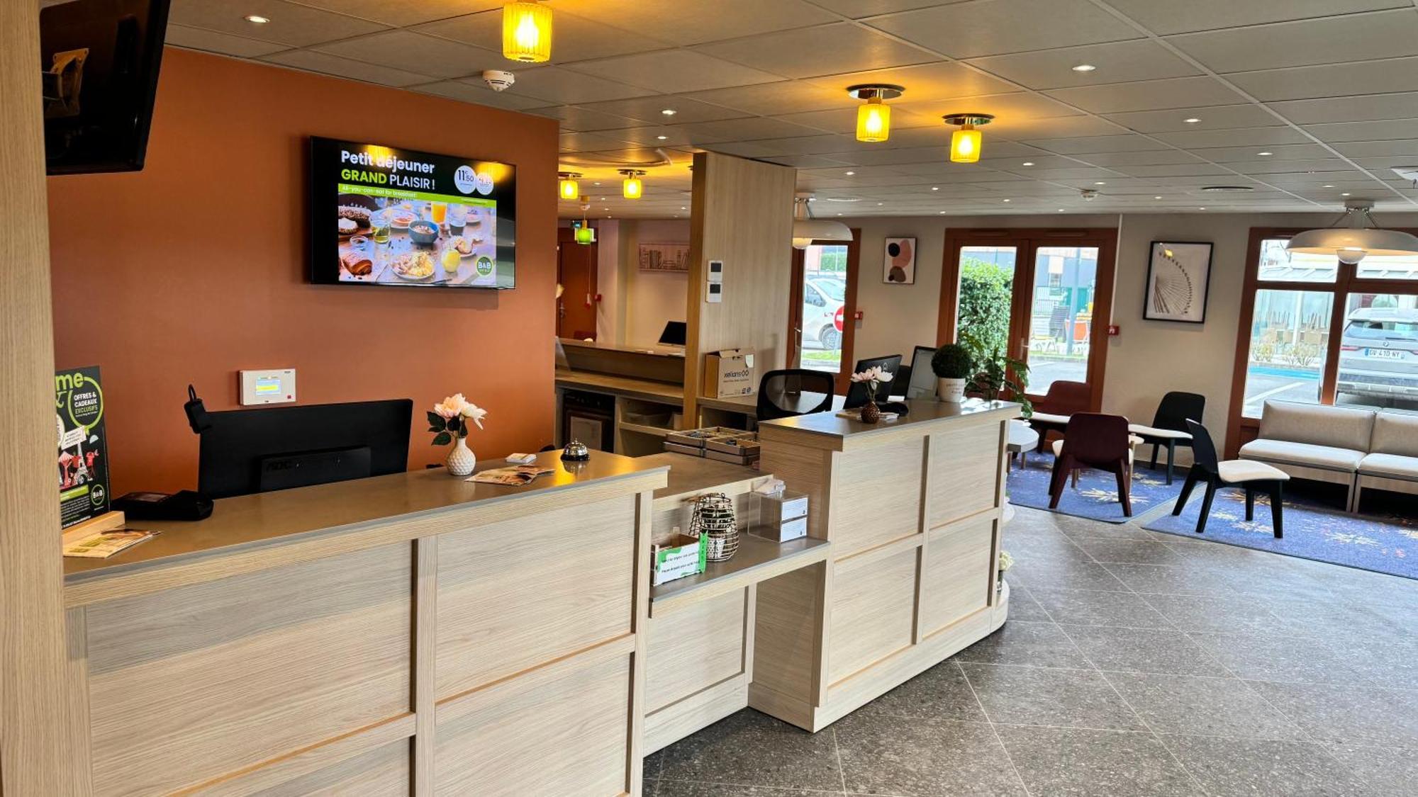 B&B Hotel Saint-Witz Roissy Buitenkant foto